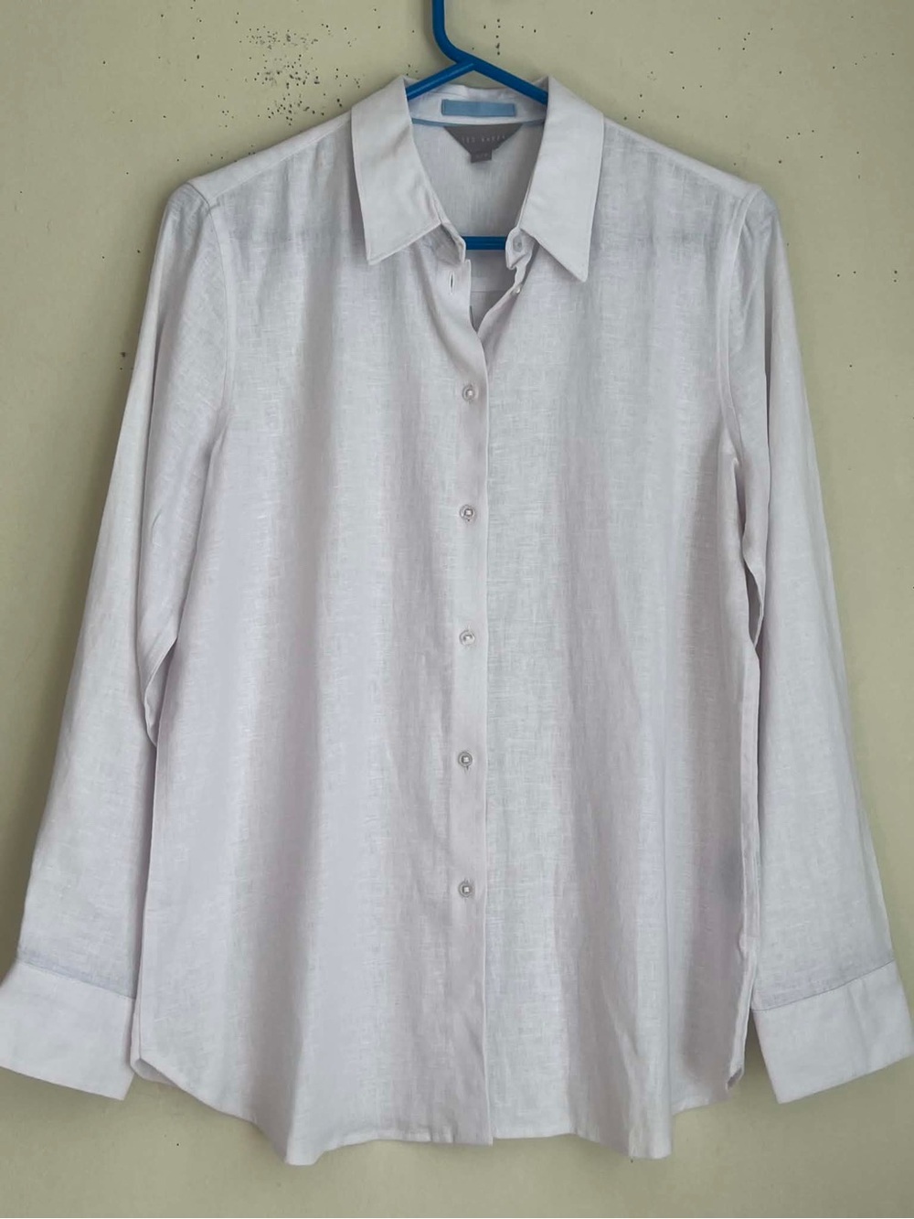 Ted Baker White Button-Front Women's Shirt